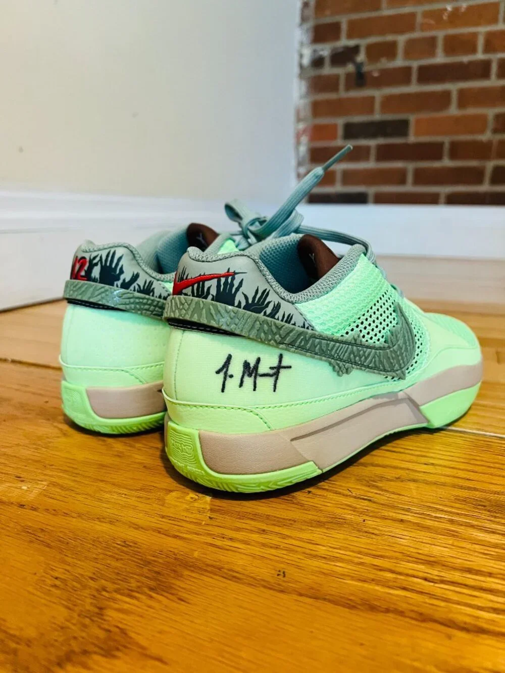 New Nike Ja 1 NRG Halloween Zombie Nightmare Size 8 FD6565-300